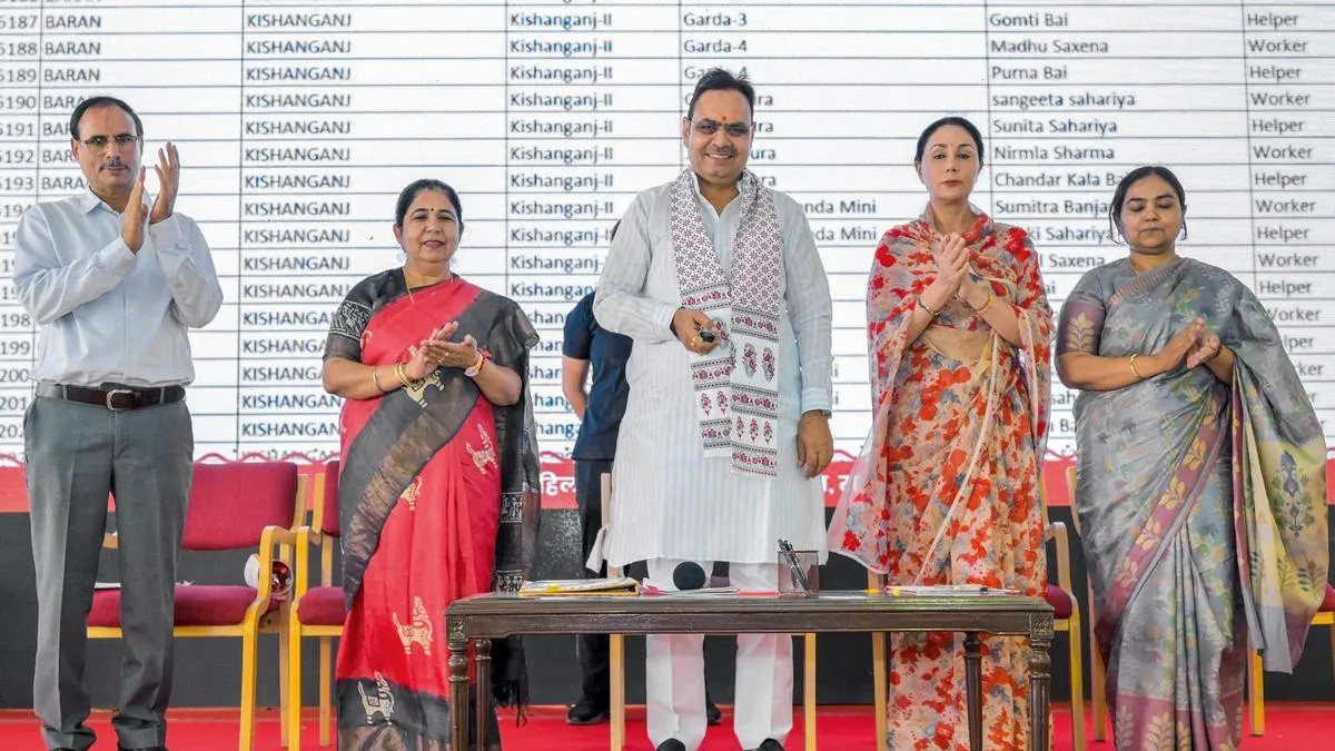 1.22 lakh Anganwadi workers in Rajasthan get ₹1,000 each through DBT