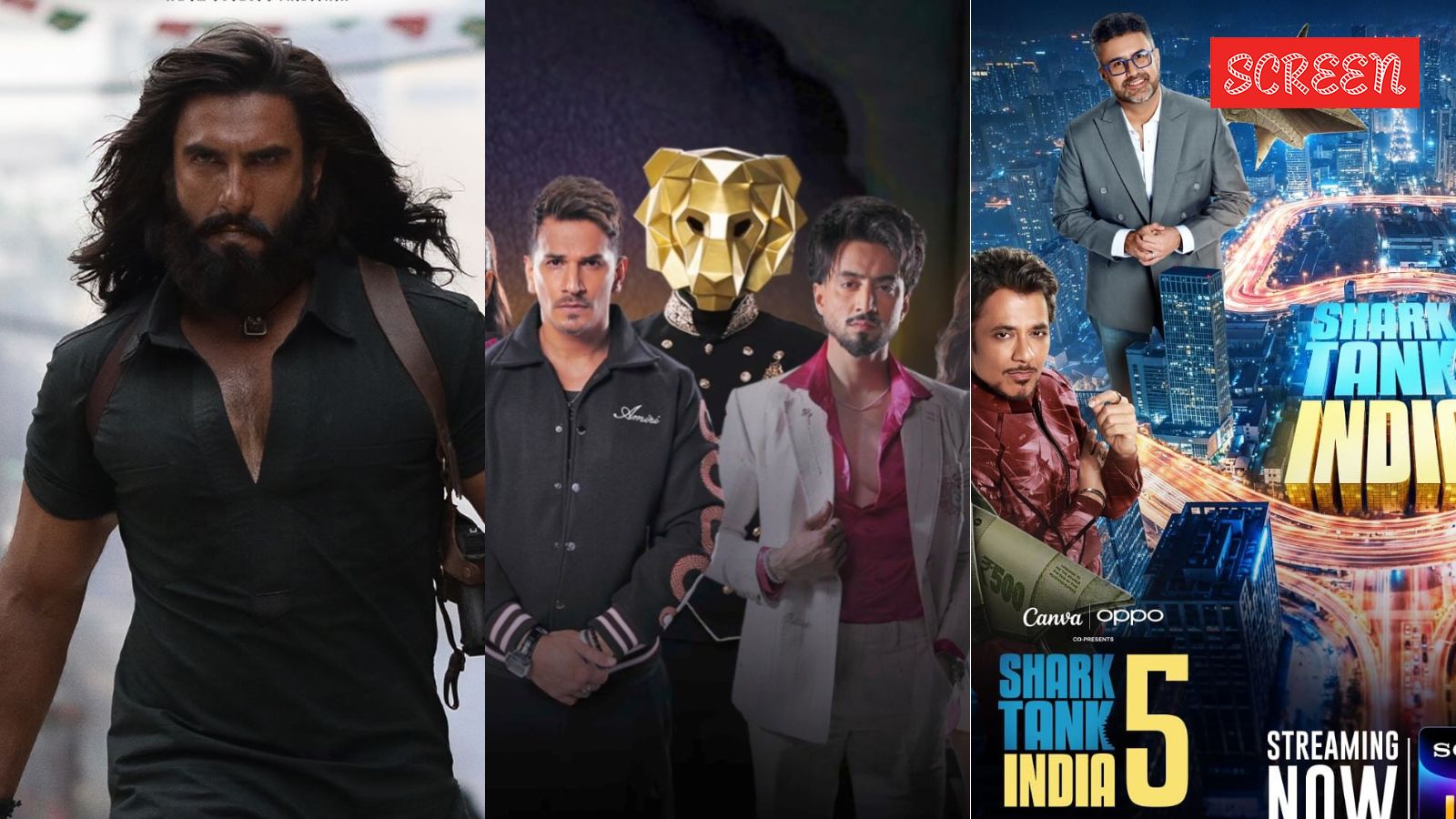 OTT viewership and TRP report: Ranveer Singh&rsquo;s Dhurandhar clocks in 9.2 million views, The 50 follows with 6.5 million; Shark Tank India 5 slips to 0.2 TRP