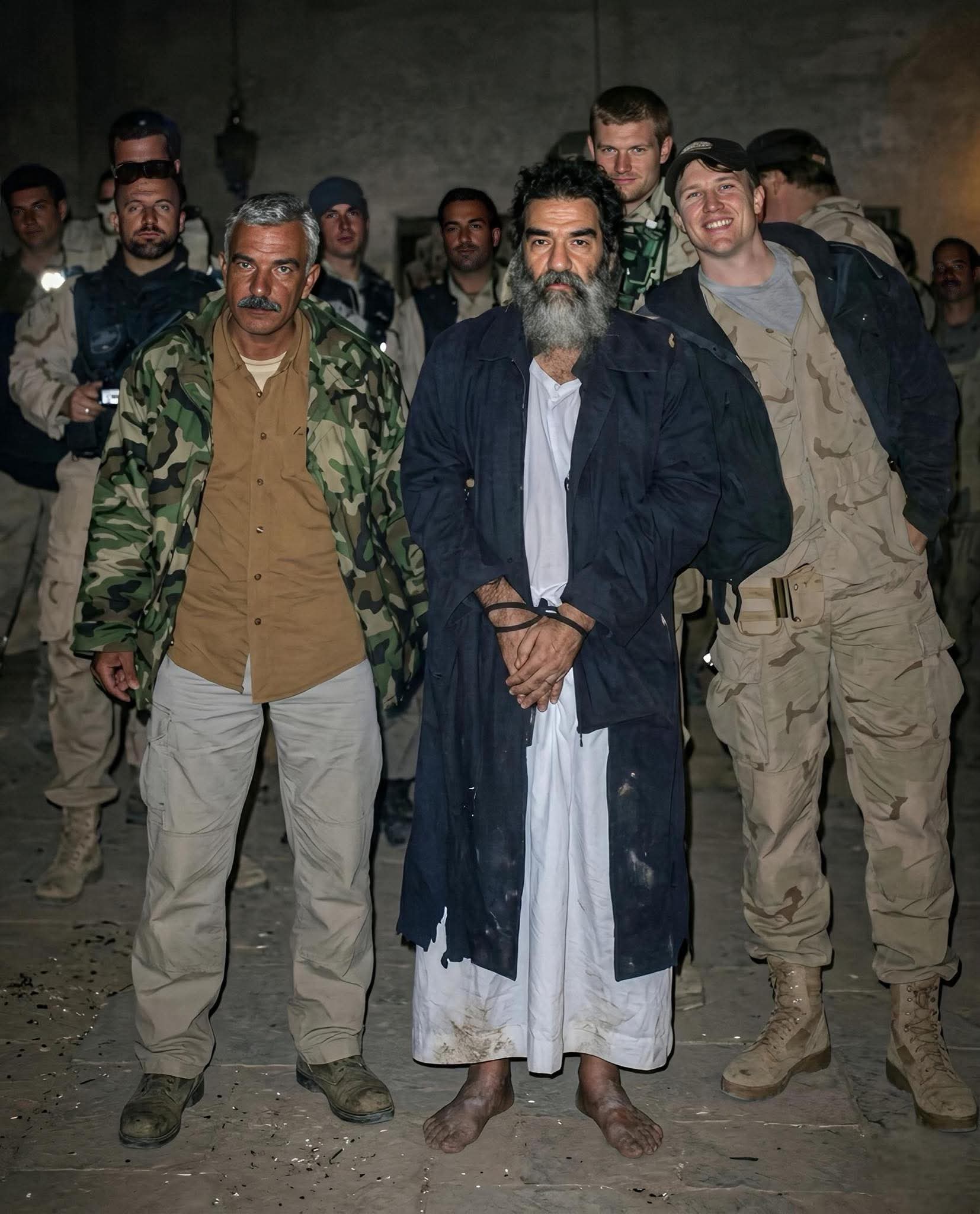 यह कहानी सद्दाम हुसैन की फांसी से जुड़ी एक बहुत लोकप्रिय उर्दू/हिंदी सोशल मीडिया कहानी है, जो