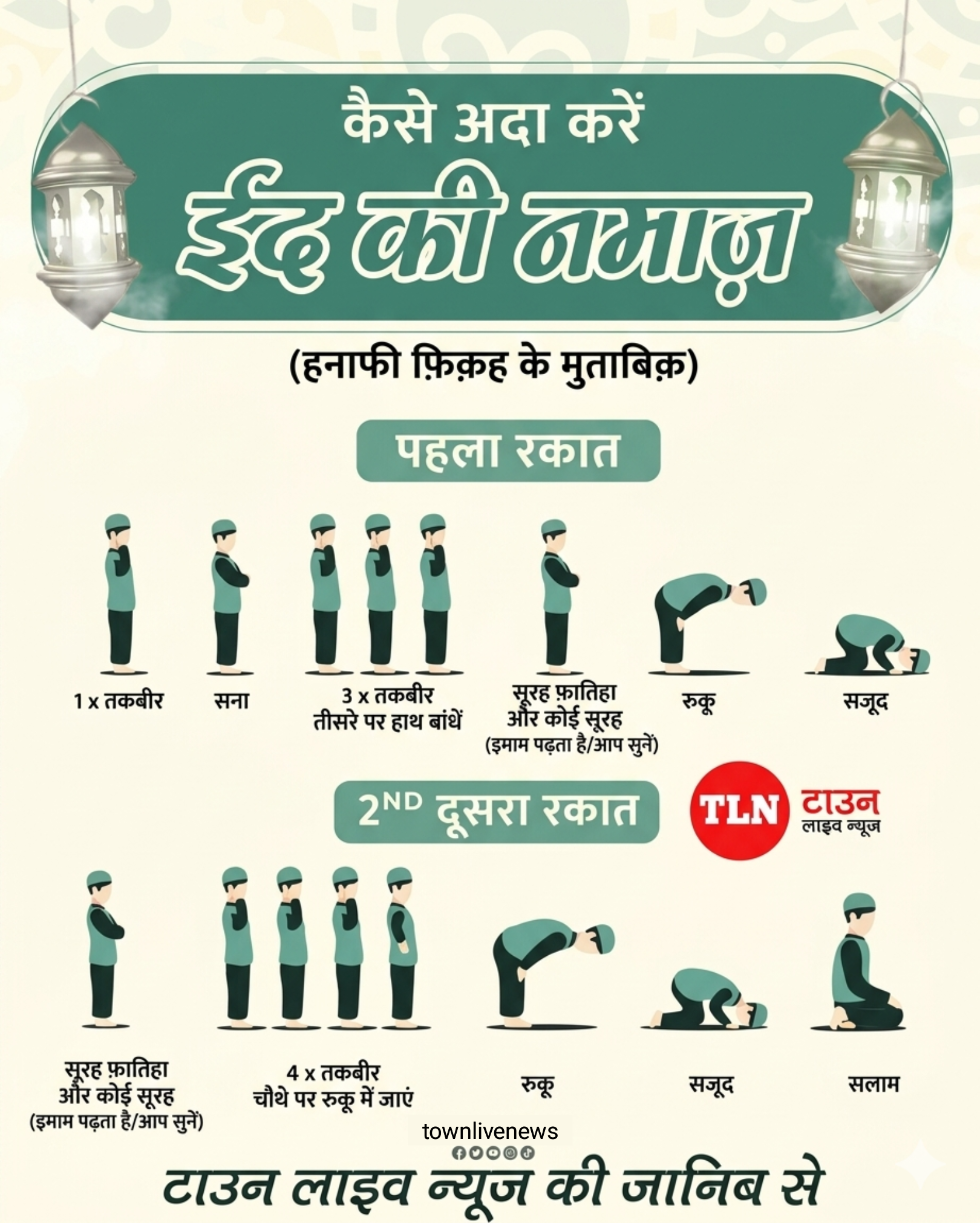 साल भर बाद फिर आया ईदुल-फ़ितर का मुबारक मौक़ा, भूल न जाएं नमाज़ और नीयत का तरीक़ा &ndash; पूरी जानकारी यहाँ देखें