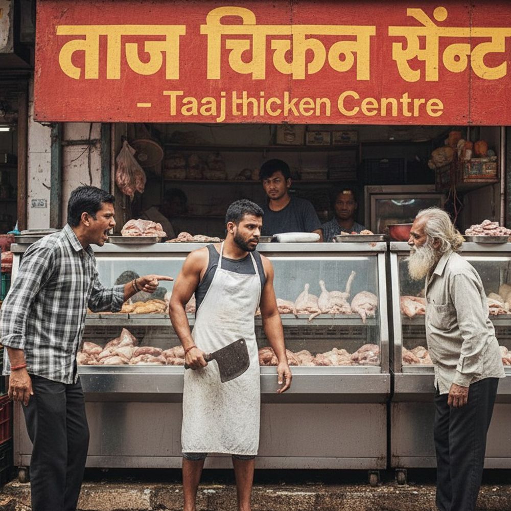 लखनऊ में चाकू से युवक की गर्दन काटी:मीट की दुकान पर पीछे से वार किया, गर्दन-कान के बीच 2 इंच गहरा घाव