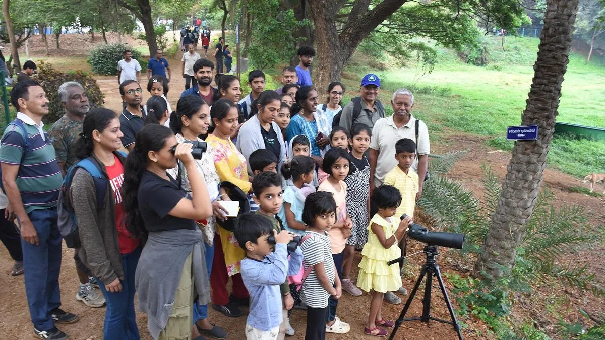 Bird watching programme held at Kukkarahalli Lake