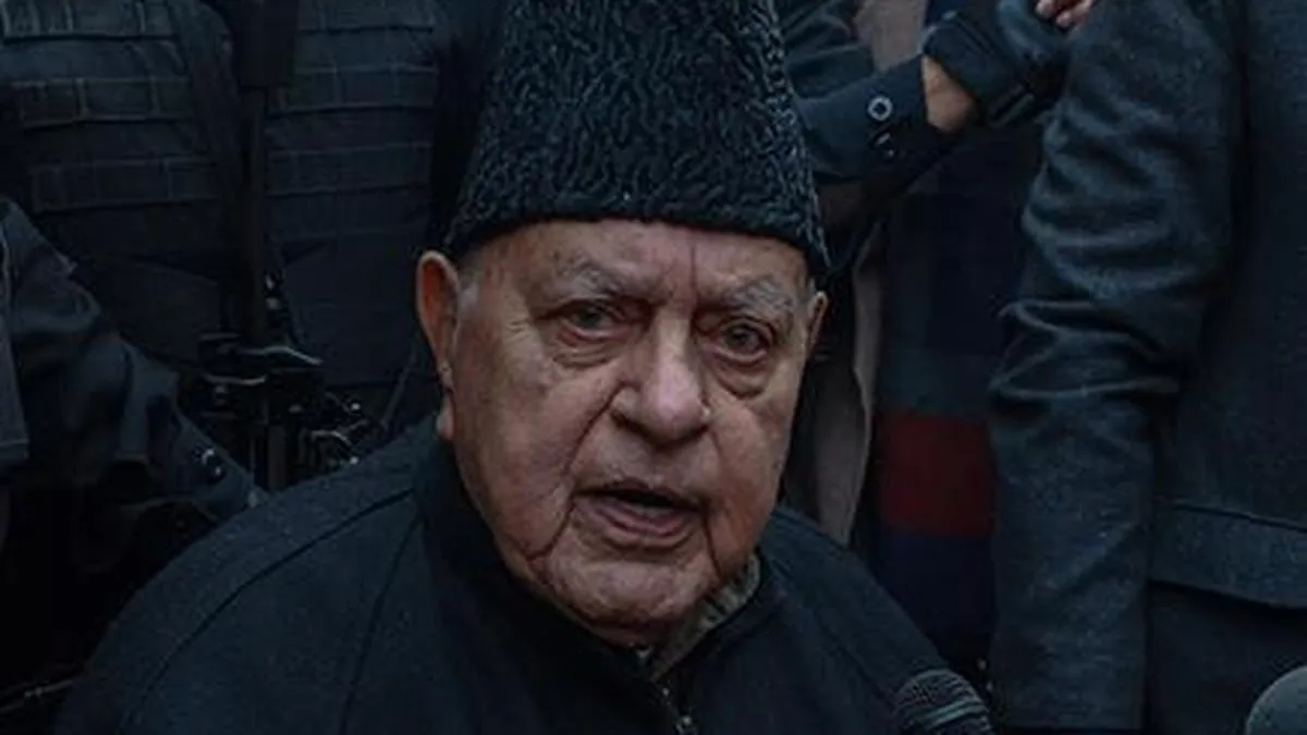 BJP staring at electoral losses in West Bengal, Tamil Naidu, Kerala: Farooq Abdullah