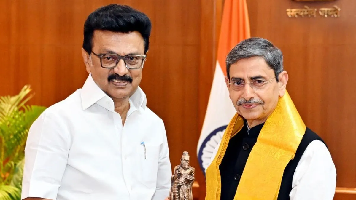CM Stalin calls on R.N. Ravi, greets him on appointment as West Bengal Governor