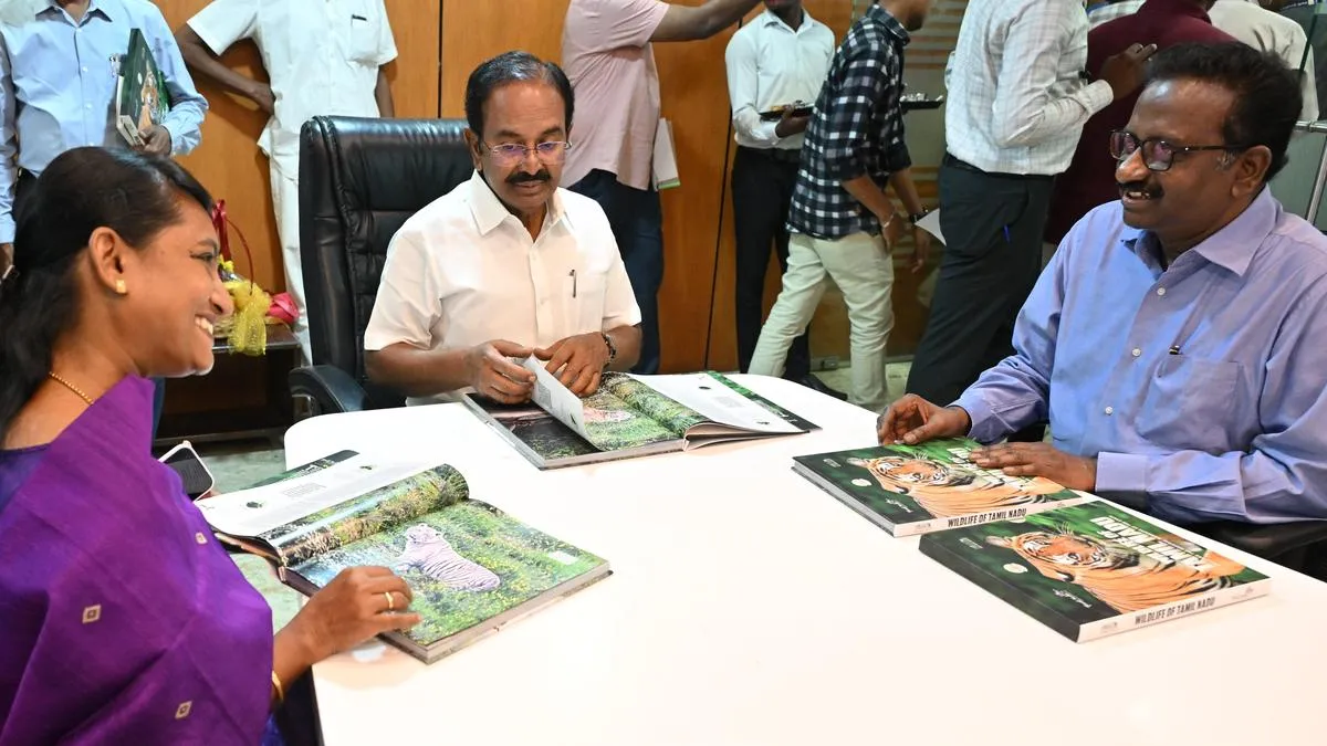 Coffee-table book on wildlife of Tamil Nadu launched