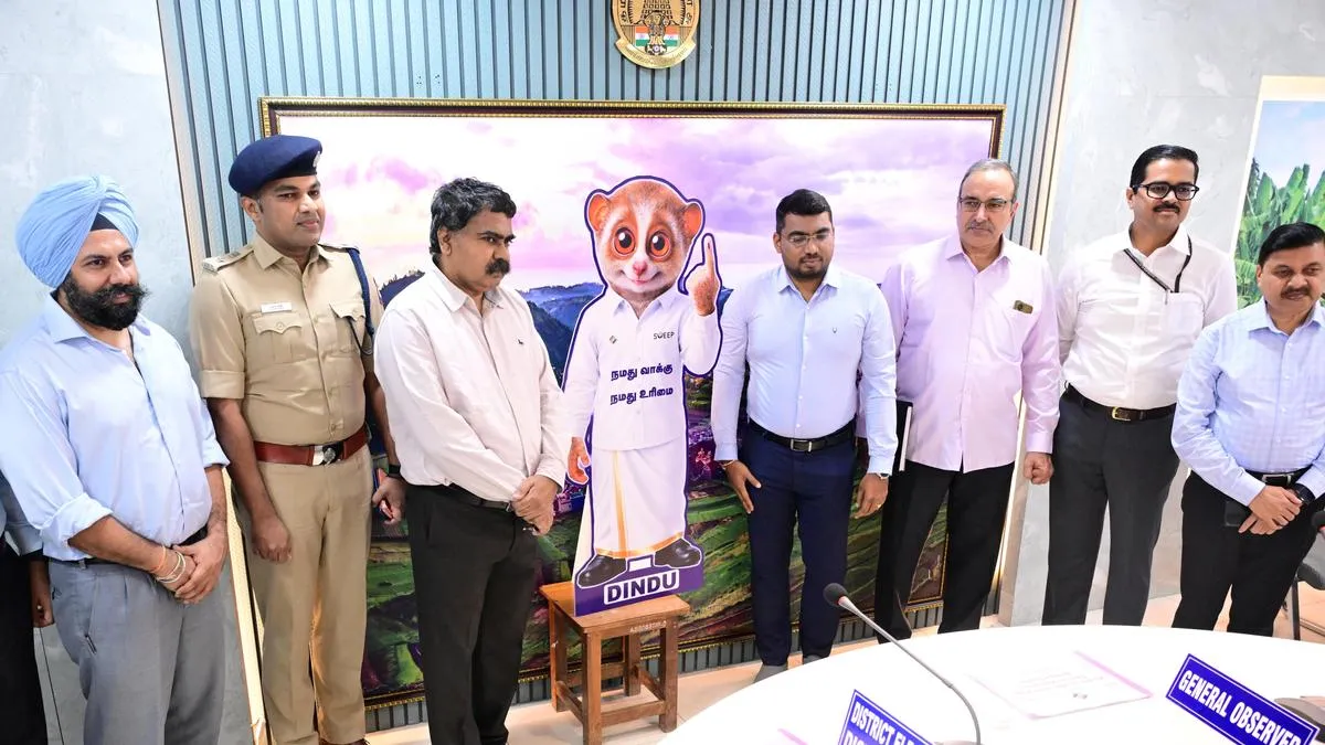 Dindu, the slender loris, is Dindigul district&rsquo;s election mascot