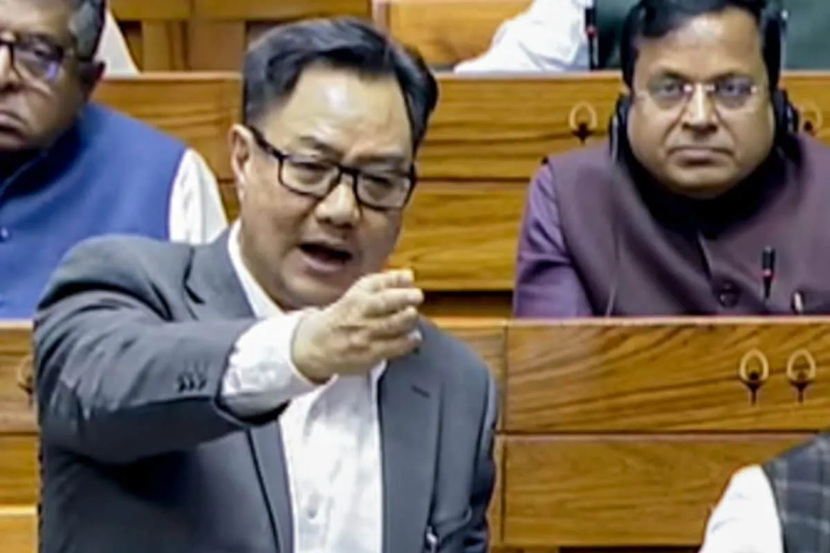 'Doesn't Want To Answer Questions': Kiren Rijiju On Rahul Gandhi's Outburst Against Media