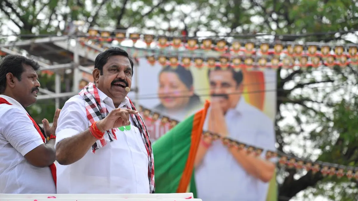Edappadi K. Palaniswami, the lone star of AIADMK election campaign, steps up his pitch for power