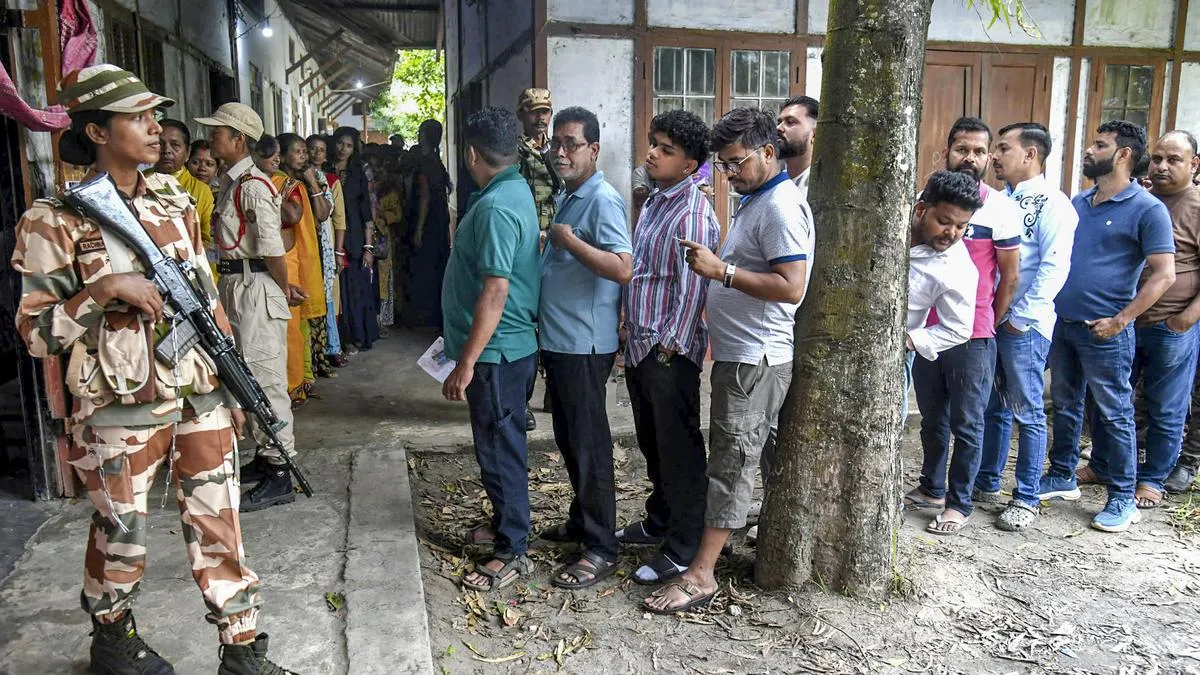 FIR filed over video made inside polling station in Assam