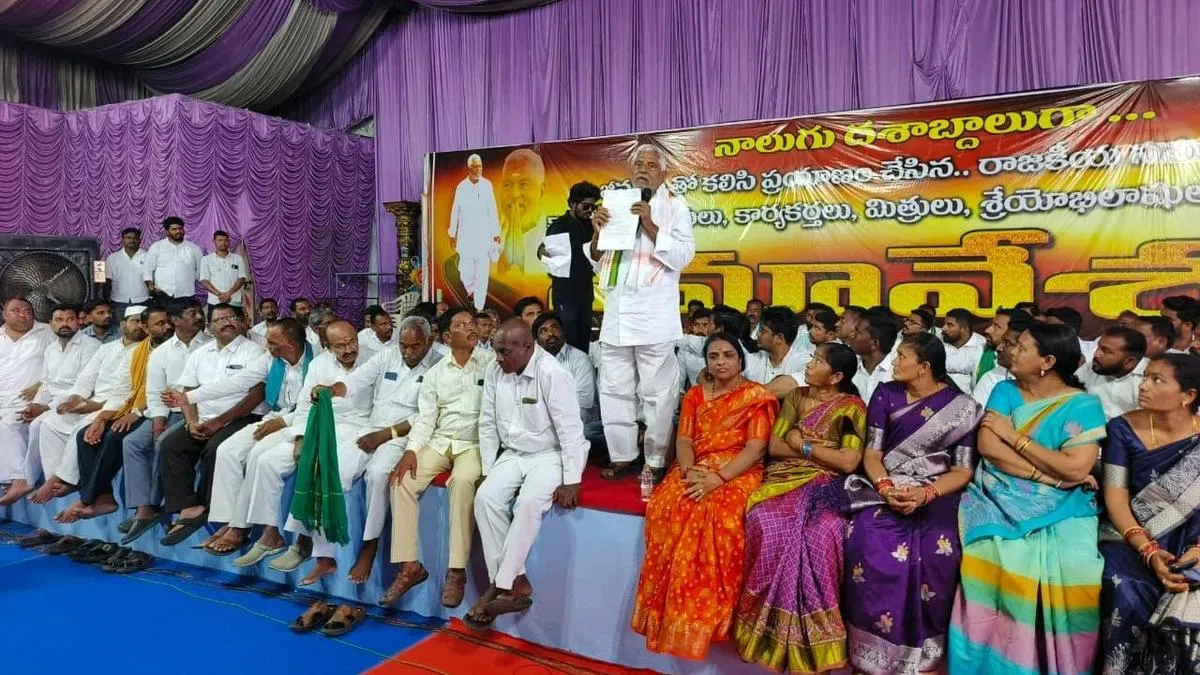 Former Minister T. Jeevan Reddy quits Congress ending his 42-year-old association, slams Chief Minister Revanth Reddy