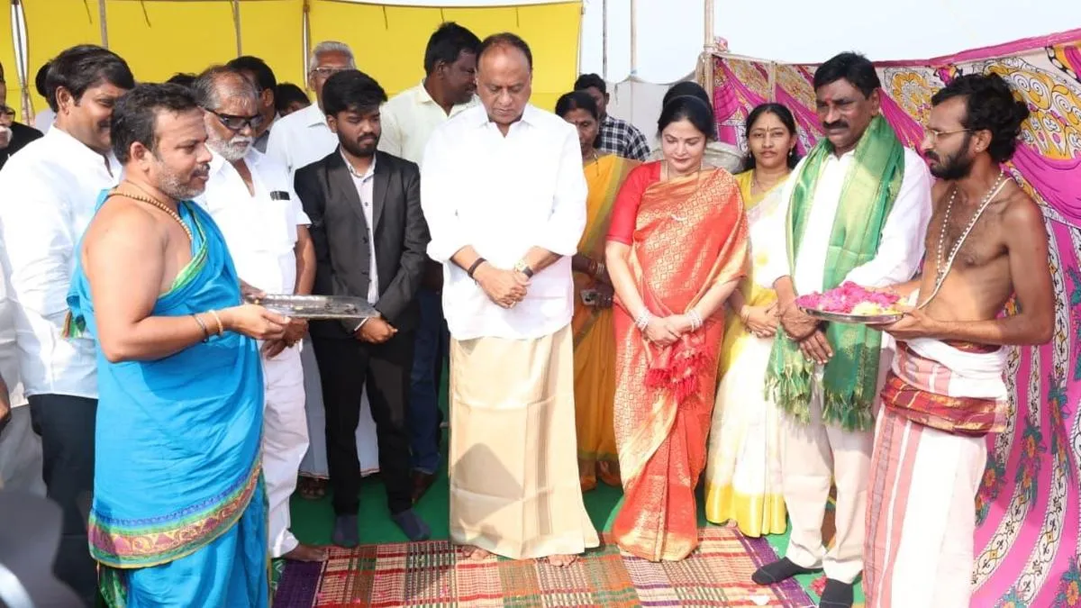 Foundation stone laid for ₹260 crore ethanol plant in Nellore district