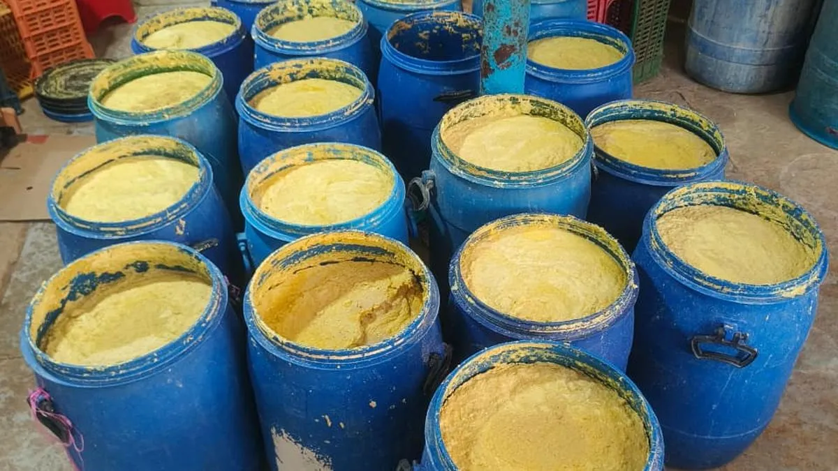 Four arrested for manufacturing adulterated ginger-garlic paste in Lalapet