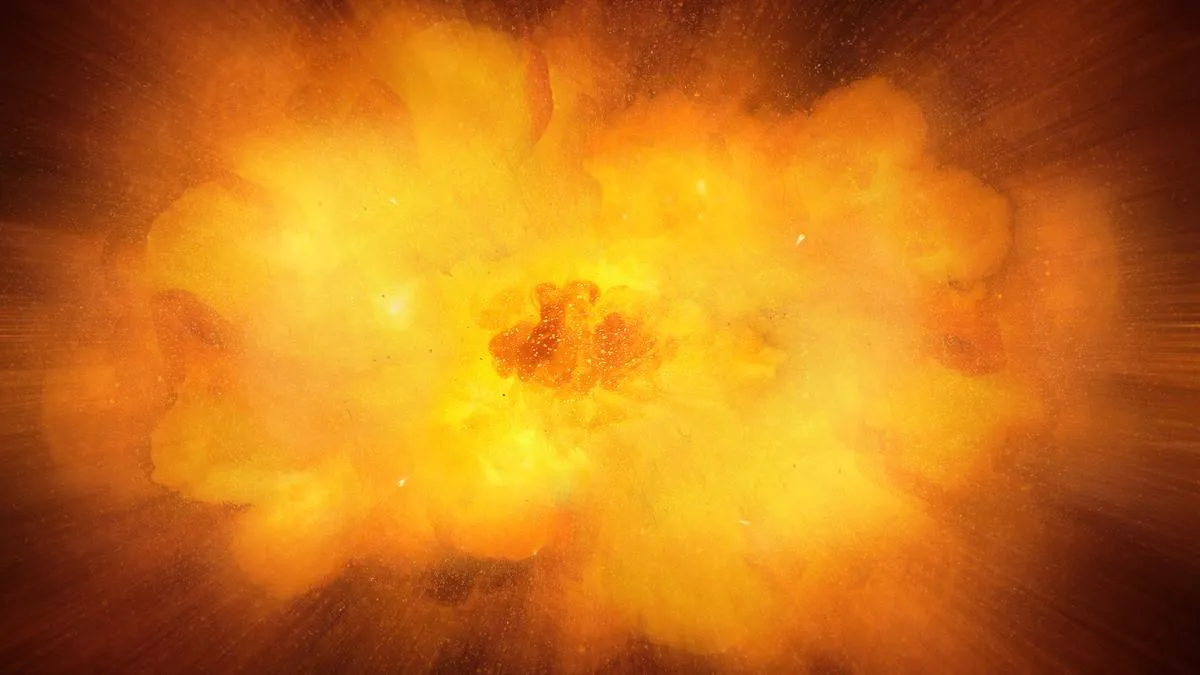 Four policemen injured in a blast in Challapalli police station