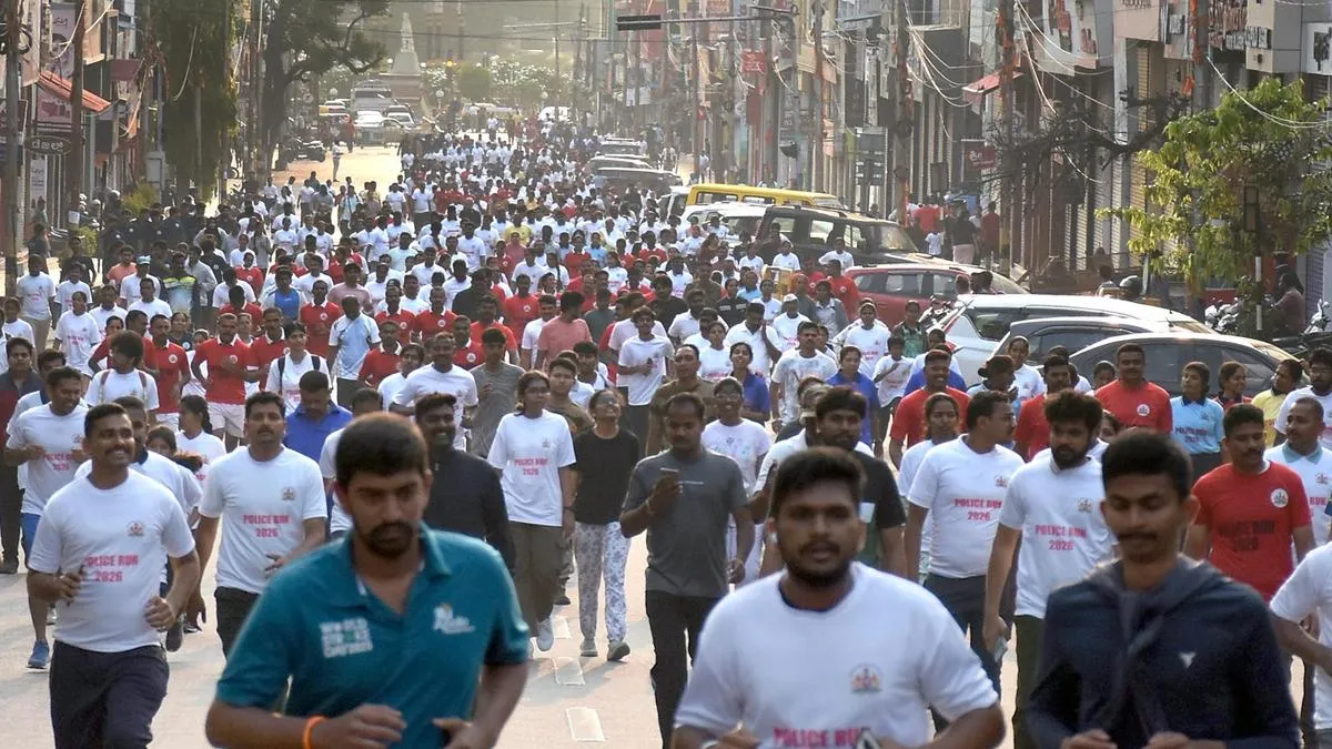 Good turnout for Run organized by police in Mysuru