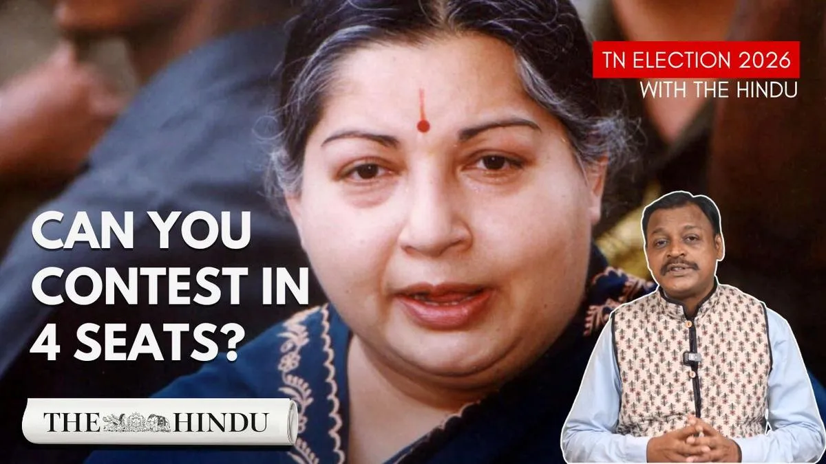 How many constituencies can a candidate contest from? | TN Elections with The Hindu