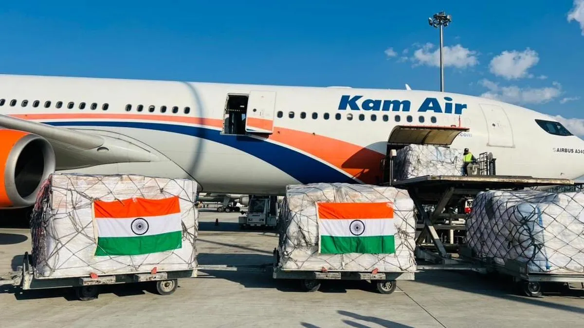 India sends medical supplies to Afghanistan