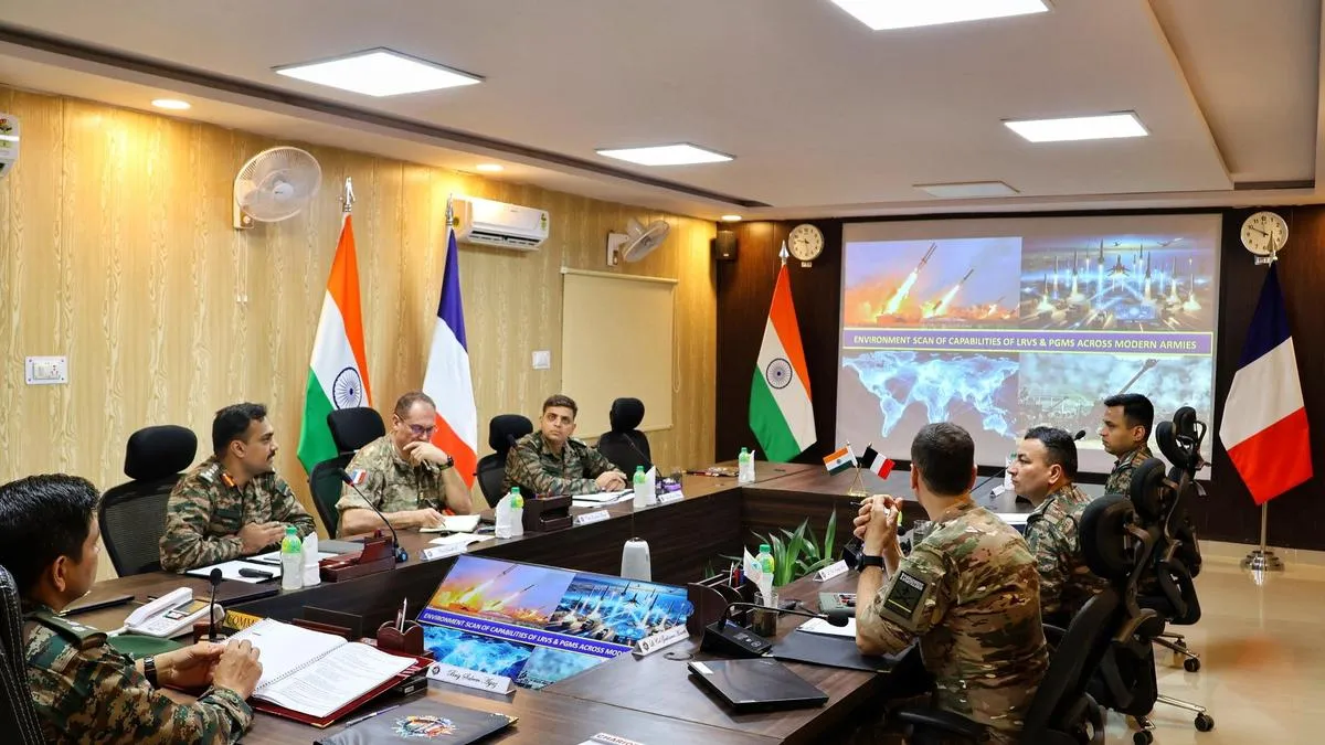 Indian, French armies hold expert exchange on precision strike capabilities