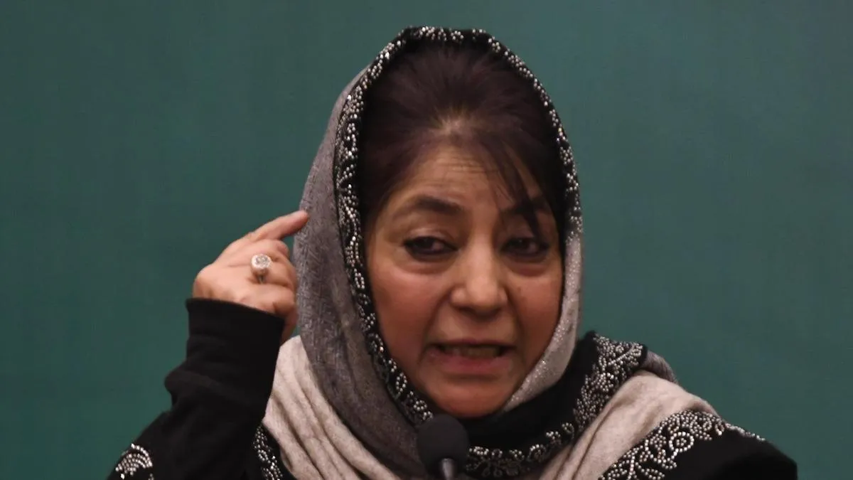 India&rsquo;s silence on U.S.-Israel strike on Iran incomprehensible: Mehbooba Mufti