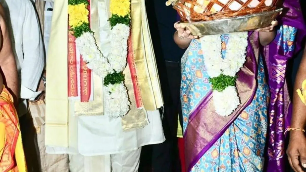 &lsquo;Kalyana Mahotsavam&rsquo; celebrated at Sri Lakshmi Narasimha Swamy temple