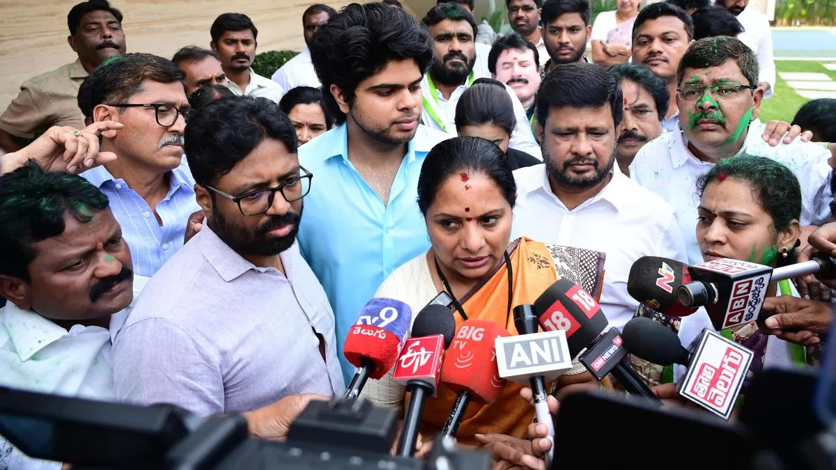 Kavitha says &lsquo;Satyameva Jayate&rsquo; after court discharges her in Delhi liquor policy case
