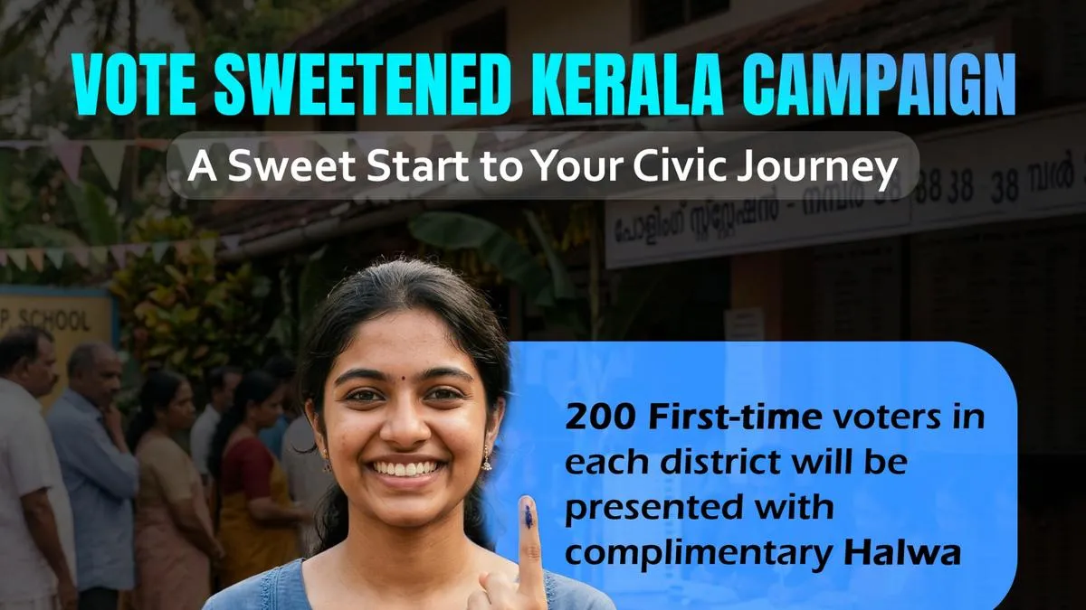 Kerala Assembly Elections 2026: Election officials plan &lsquo;halwa campaign&rsquo; to welcome first-time voters