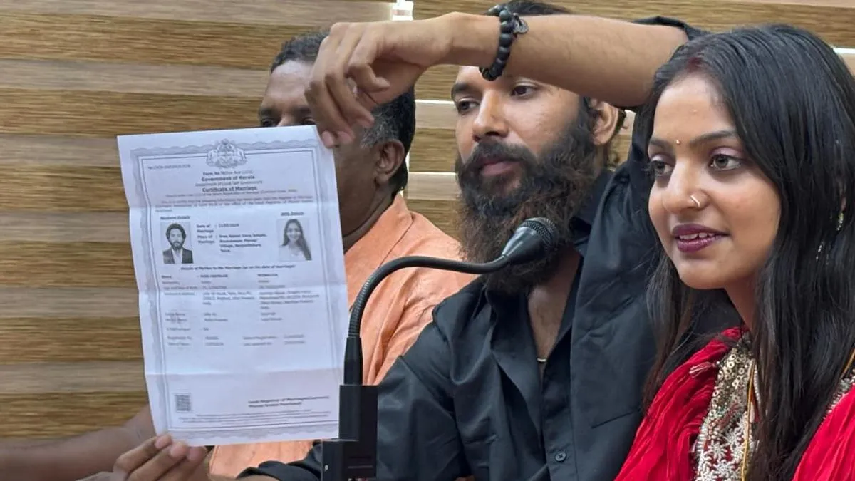 Kumbh Mela fame Monalisa Bhosle defends interfaith marriage with actor Farman Khan in Kerala, rejects &lsquo;love jihad&rsquo; claims