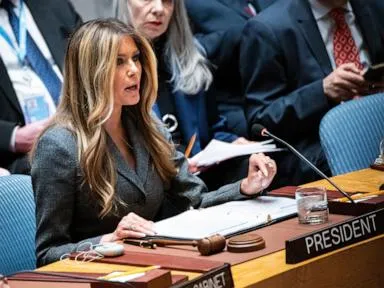  Melania Trump presides at UN Security Council meeting on children in conflict as US attacks Iran