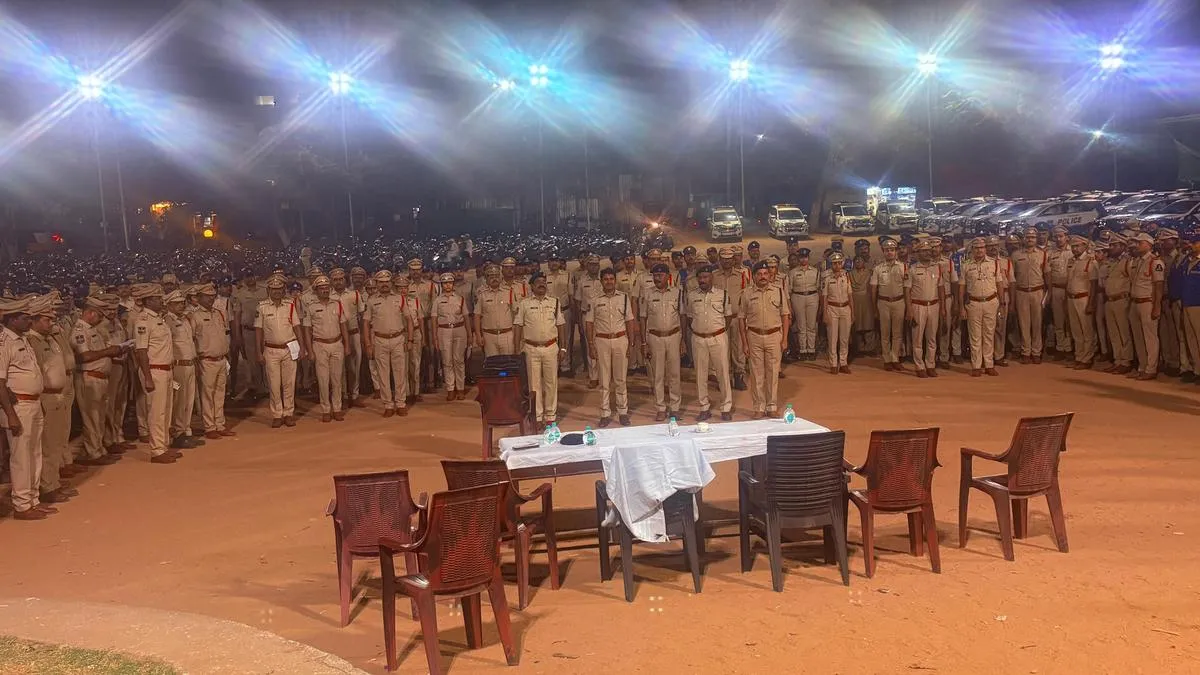 Midnight mobilisation drill at Masab Tank to test Golconda police readiness