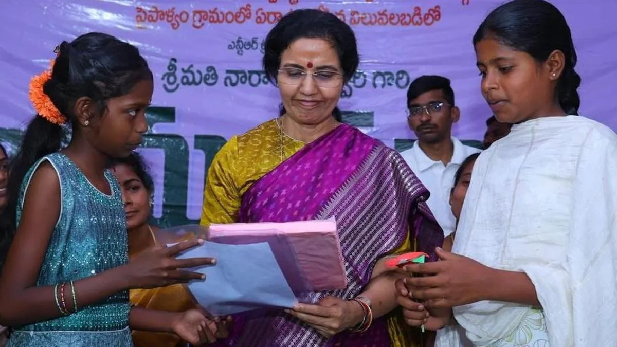Nara Bhuvaneswari inaugurates job mela in Kuppam