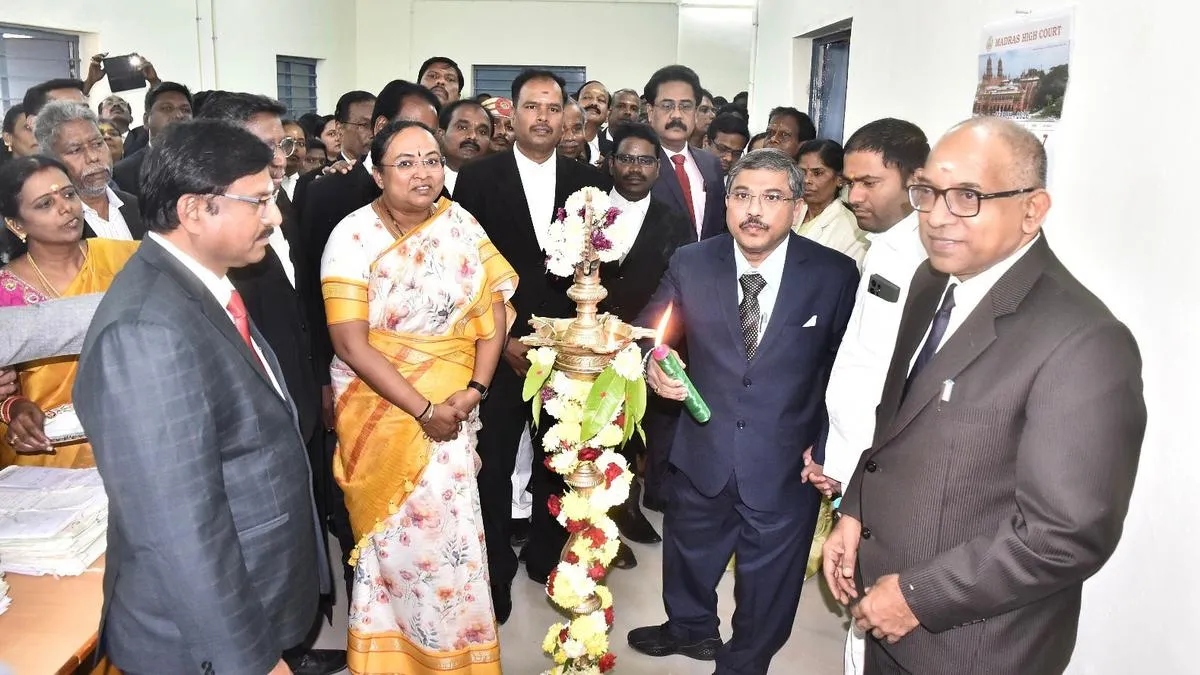 New District Munsif and Judicial Magistrate Court near Katpadi inaugurated
