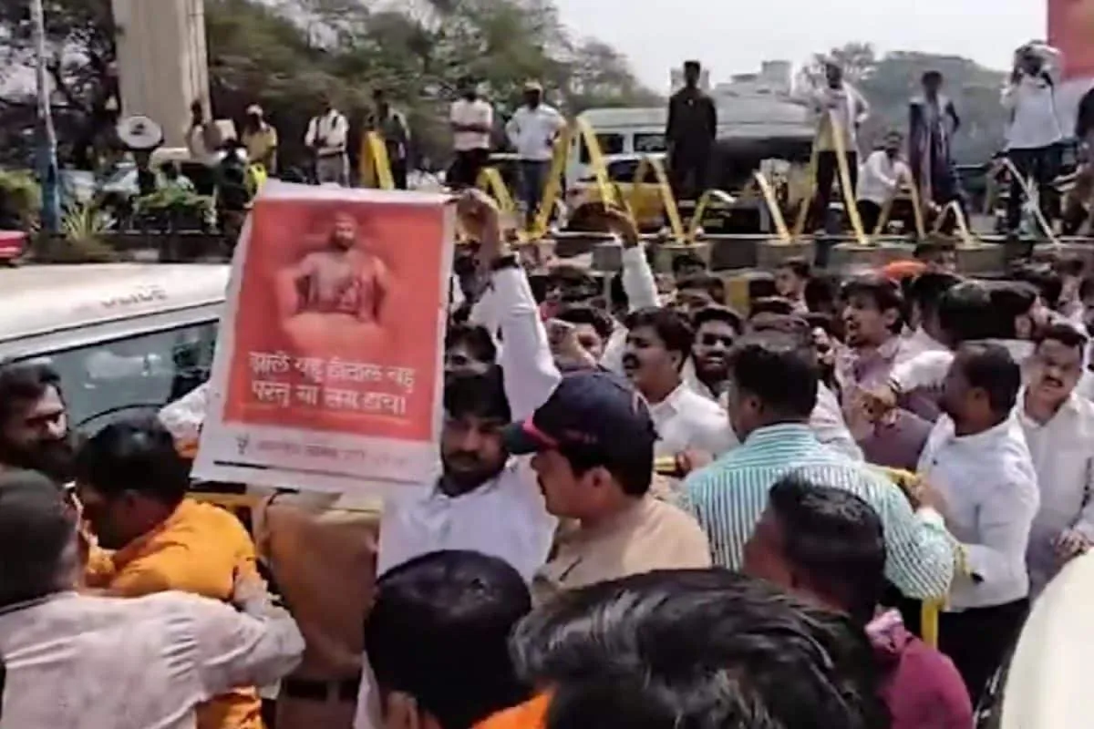 Nine Injured As BJP, Congress Workers Clash In Pune Over Remarks On Tipu Sultan, Shivaji