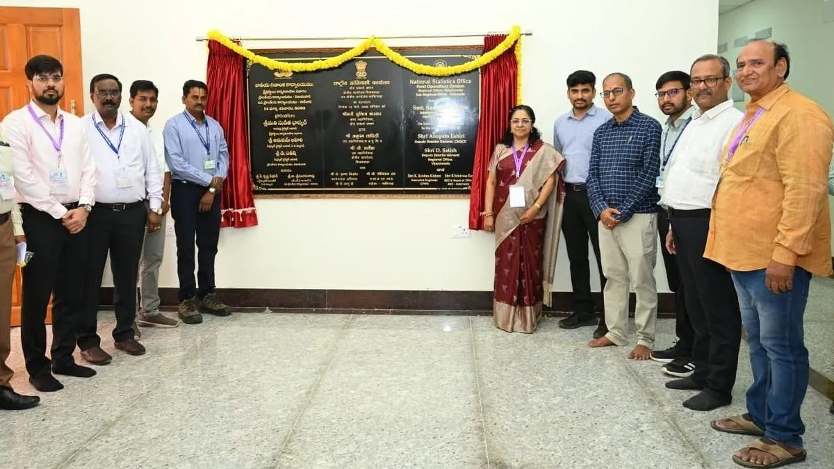 NSO ADG inaugurates Sub-Regional Office building in Kakinada