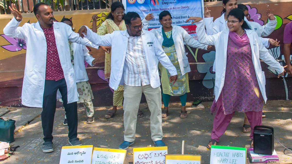 Ongole doctors promote healthy living on World Obesity Day