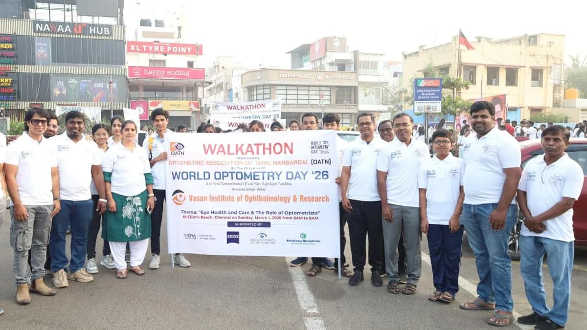 Optometric Association organises walkathon