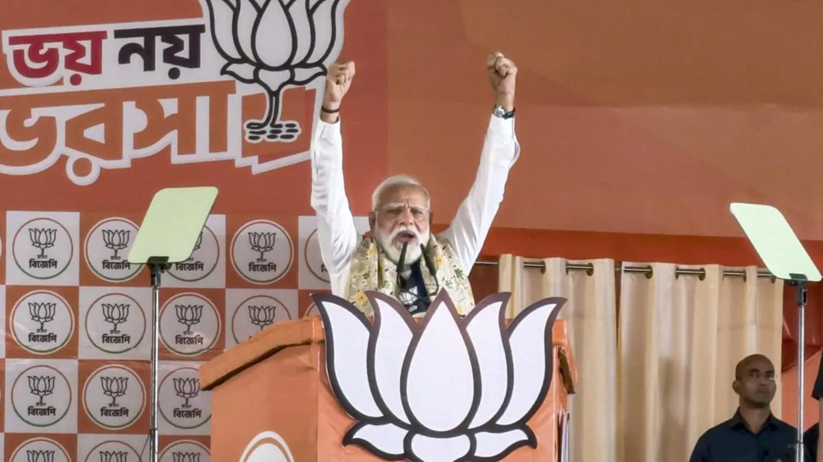 PM Modi attacks TMC over 'lawlessness, infiltration' in West Bengal