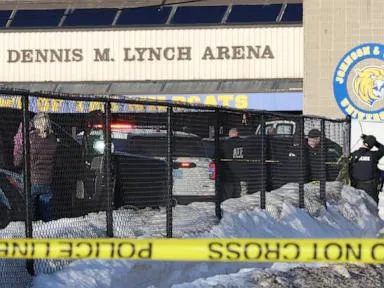  Police video shows chaotic aftermath of Rhode Island ice rink shooting