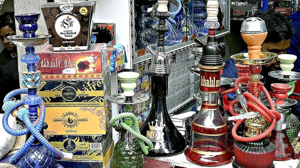 Raid on hookah bar in Mysuru, one person arrested