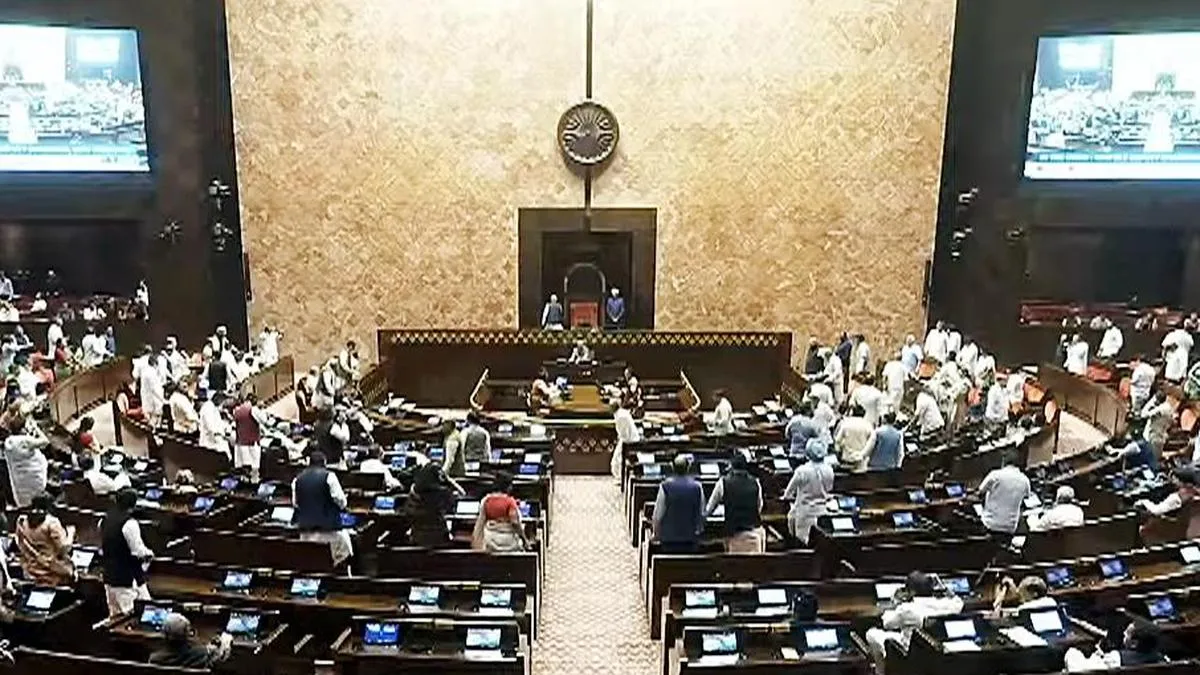 Rajya Sabha adjourned again; Opposition MPs seek apology from Amit Shah