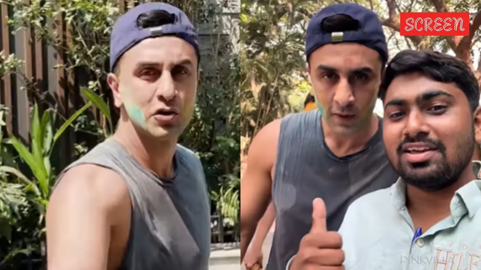 Ranbir Kapoor plays Holi with his fans, daughter Raha Kapoor; greets paps: &lsquo;Happy Holi&rsquo;. Watch