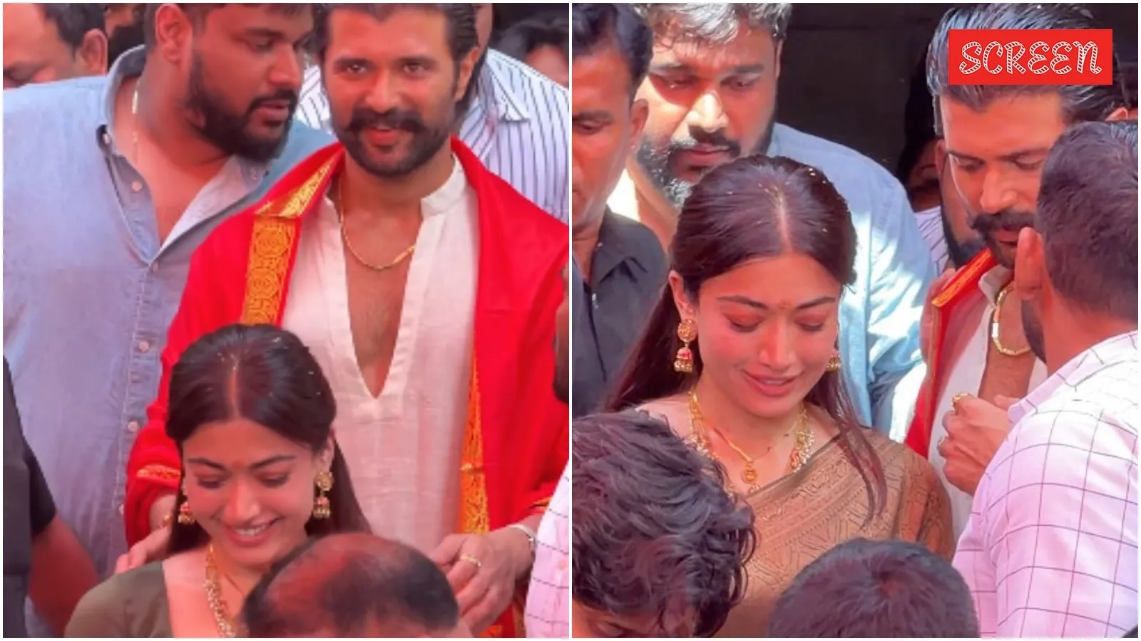 Rashmika Mandanna and Vijay Deverakonda Live Updates: Reception to be a strictly invitation-only event; newlyweds visit TTD temple, treat fans to sweets