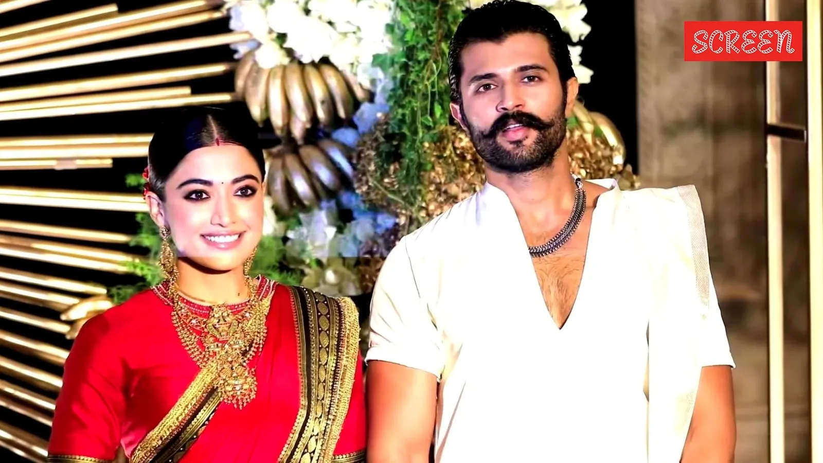Rashmika Mandanna&ndash;Vijay Deverakonda Wedding Reception Live Updates: VIROSH reception begins; new bride rocks red silk saree, Vijay goes traditional