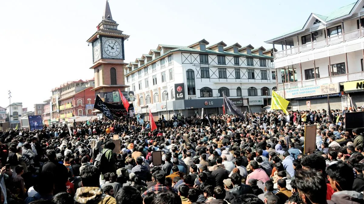 Restrictions imposed in Kashmir after protests over killing of Iran&rsquo;s supreme leader Ali Khamenei