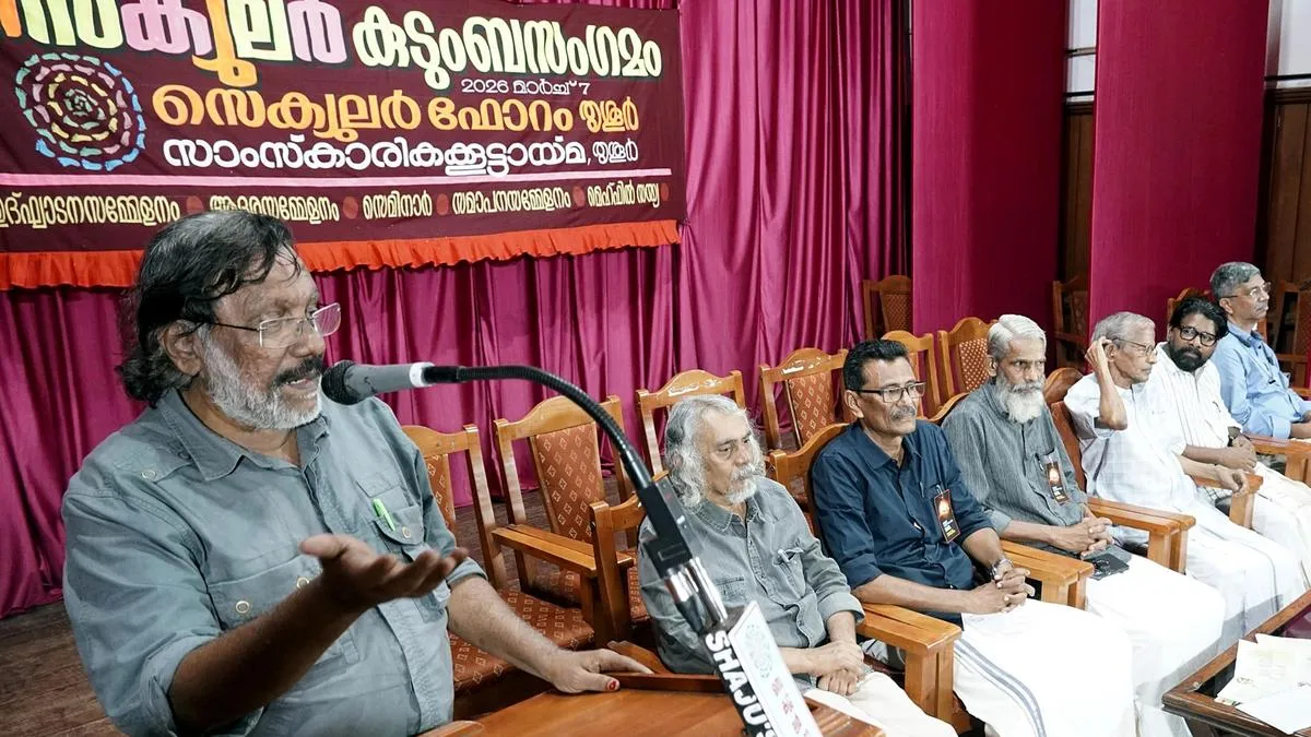 Secularism can sweep away superstition like a storm, says K.E.N. Kunhahammed