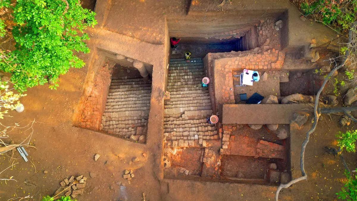 Steps into past: 1,500-year-old reservoir unearthed on Elephanta island