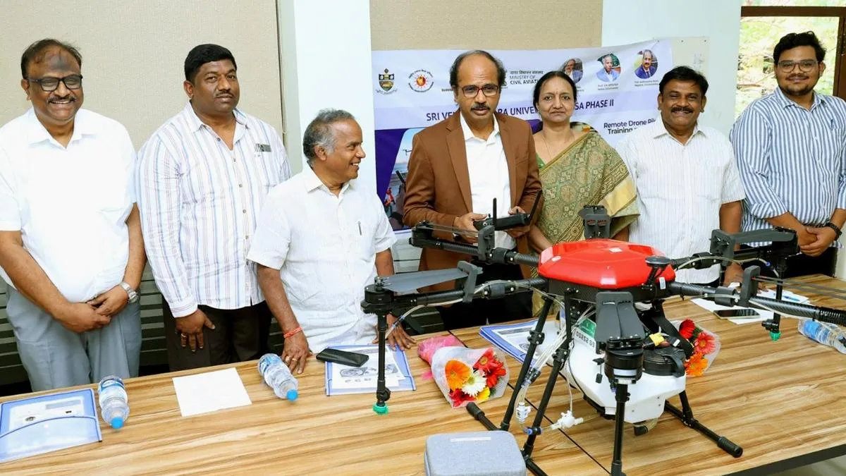SVU launches DGCA-approved drone pilot training course