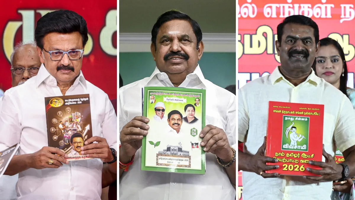 Tamil Nadu Assembly election 2026: party manifestos