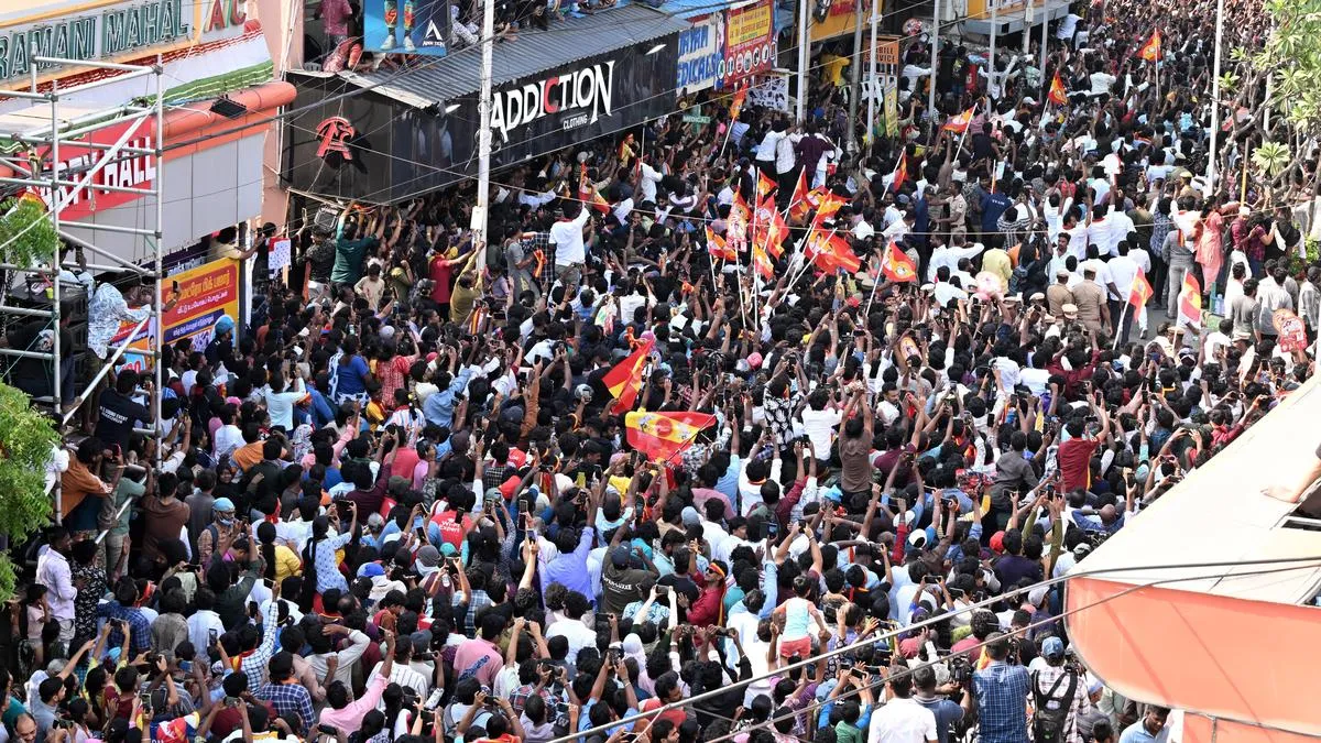 Tamil Nadu election: Vijay, TVK cadre booked for conducting roadshow in violation of poll code in Perambur