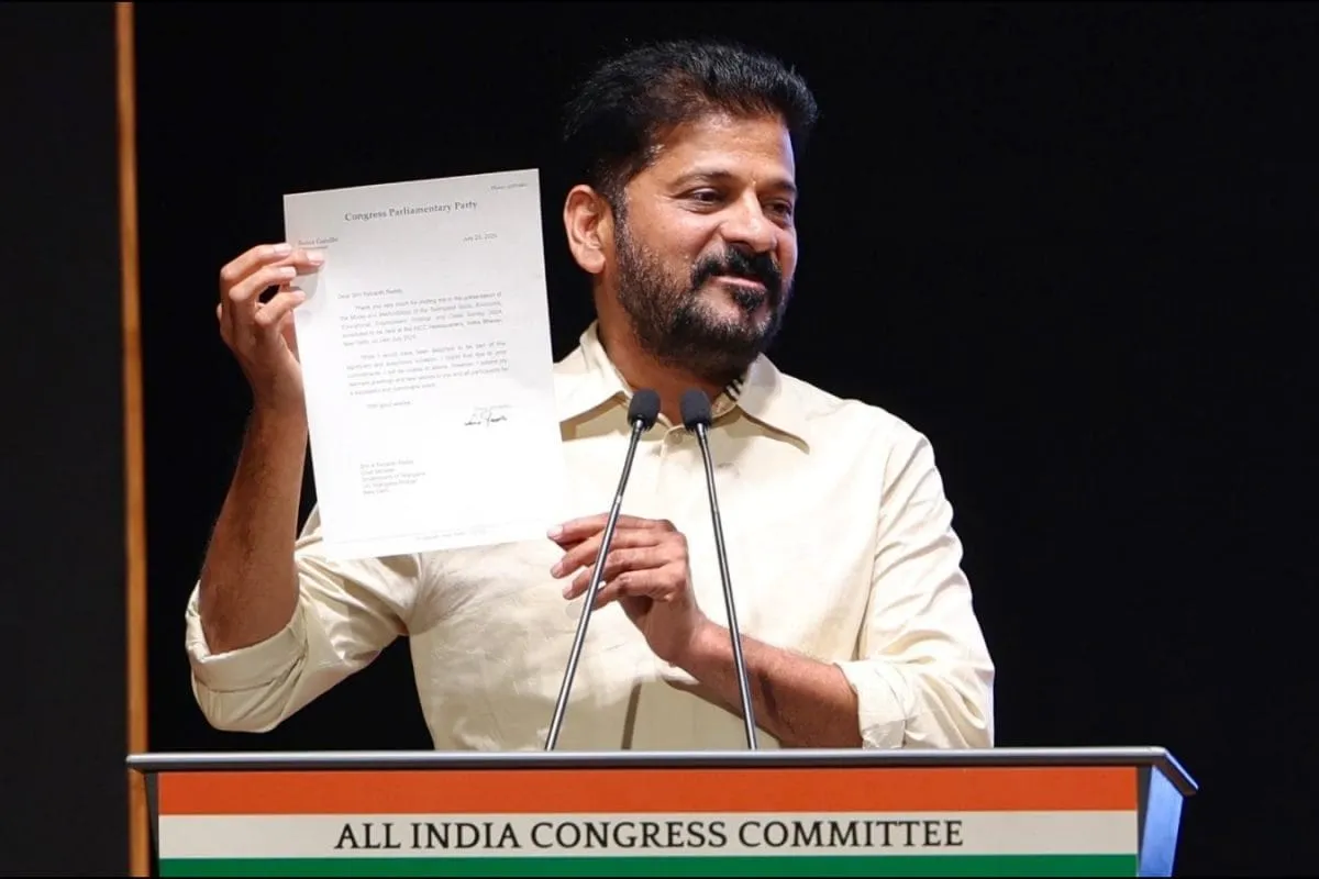 'Telangana Is ATM For Them': BJP Slams Revanth Reddy For Offering Rs 1,000 Cr To Gandhi Family