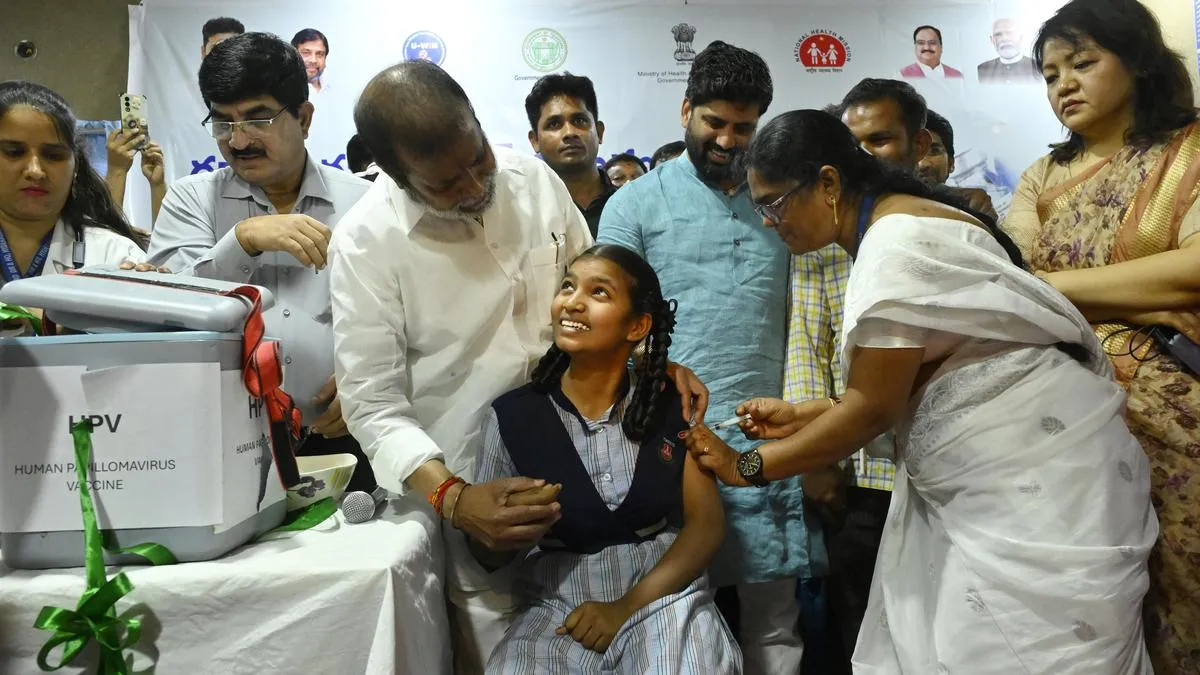 Telangana launches HPV vaccination programme at King Koti hospital in Hyderabad