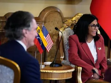  Venezuela&rsquo;s Delcy Rodr&iacute;guez pitches newly opened oil sector to investors at Miami summit